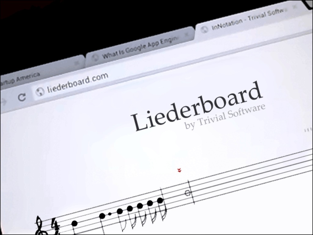 Liederboard: A Digital Music Composition Notebook's video poster