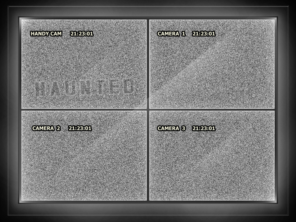 HAUNTED - A unique found footage horror film's video poster