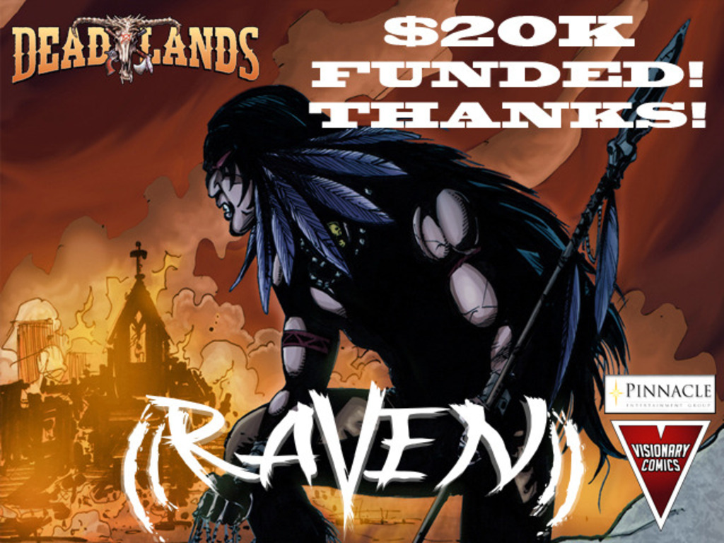 Deadlands: Raven Graphic Novel's video poster
