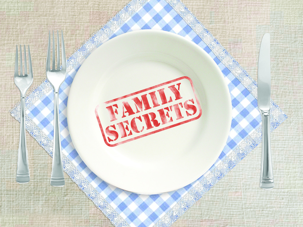 Family Secrets. A new doc style cooking show's video poster