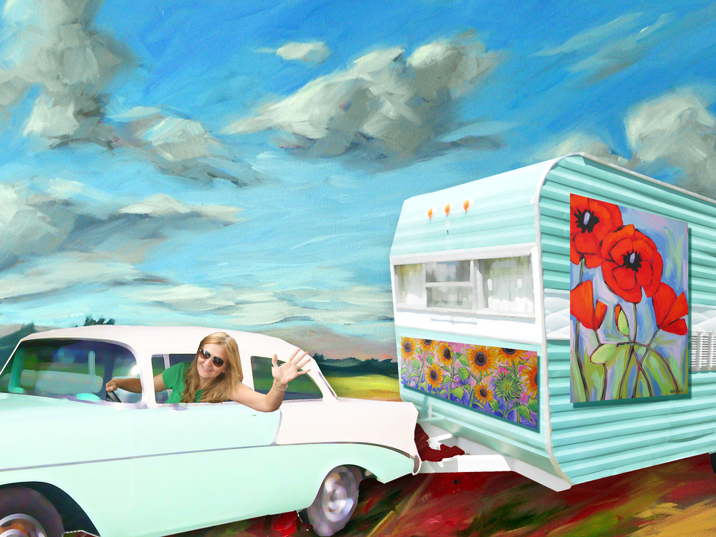 The Happy Camper: a mobile art gallery project's video poster