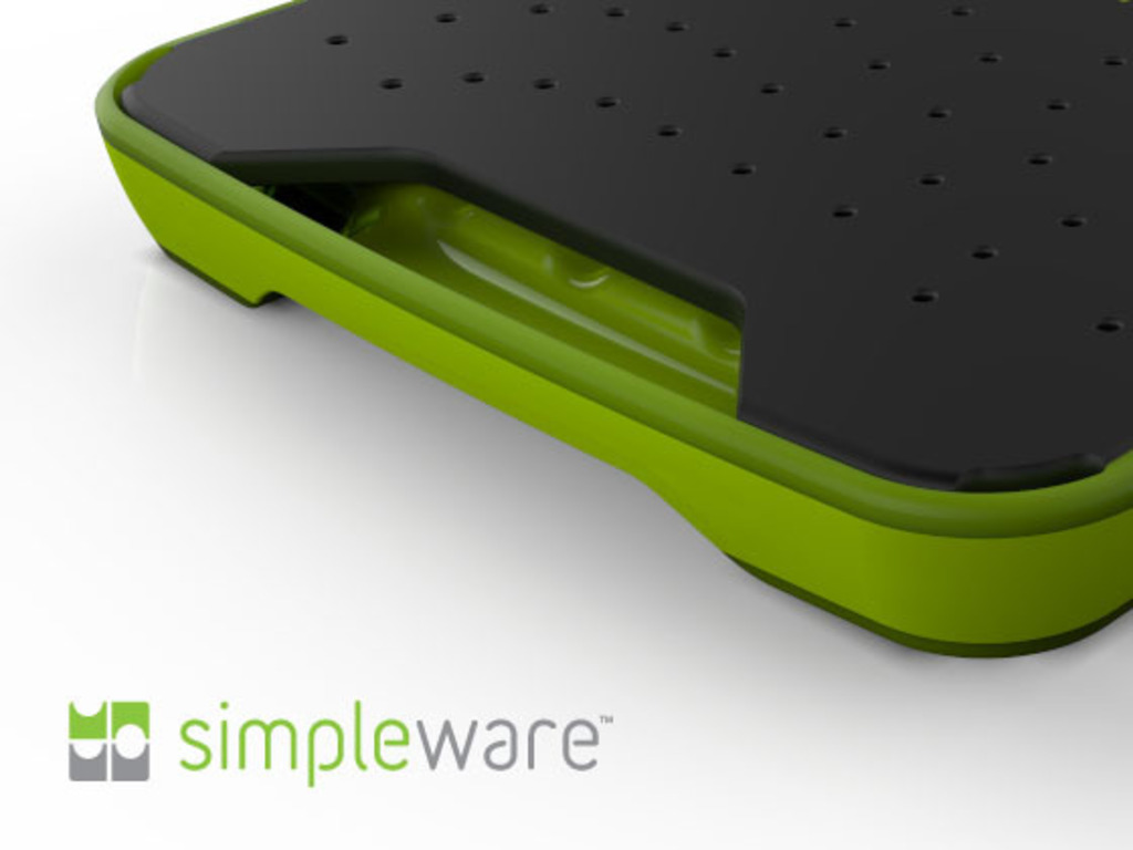 FLOW-by SimpleWareTM Perforated Cutting Board's video poster