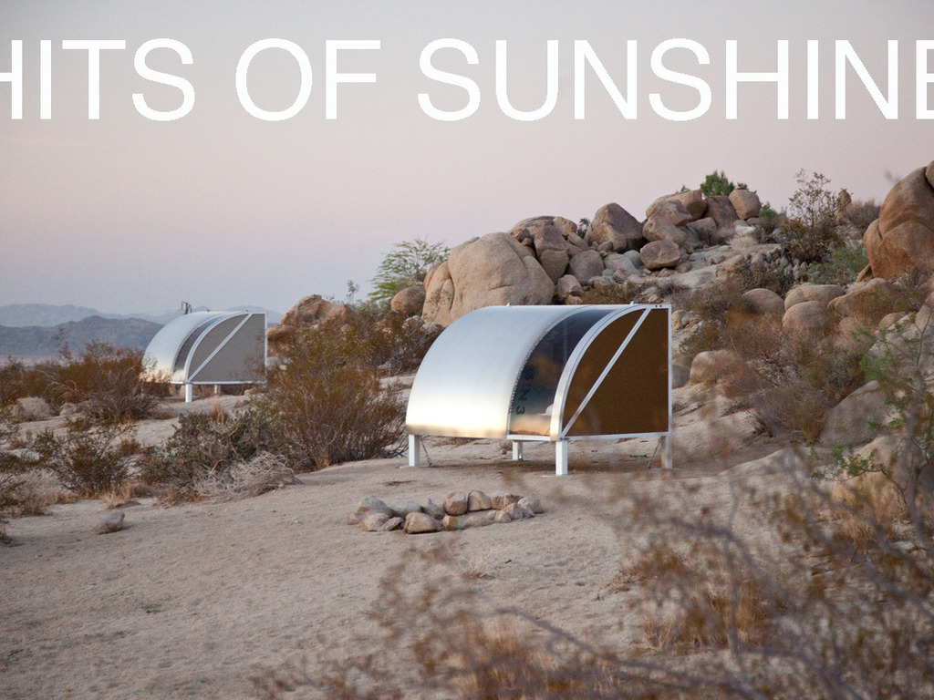 HITS OF SUNSHINE: sound + design + performance in the desert's video poster
