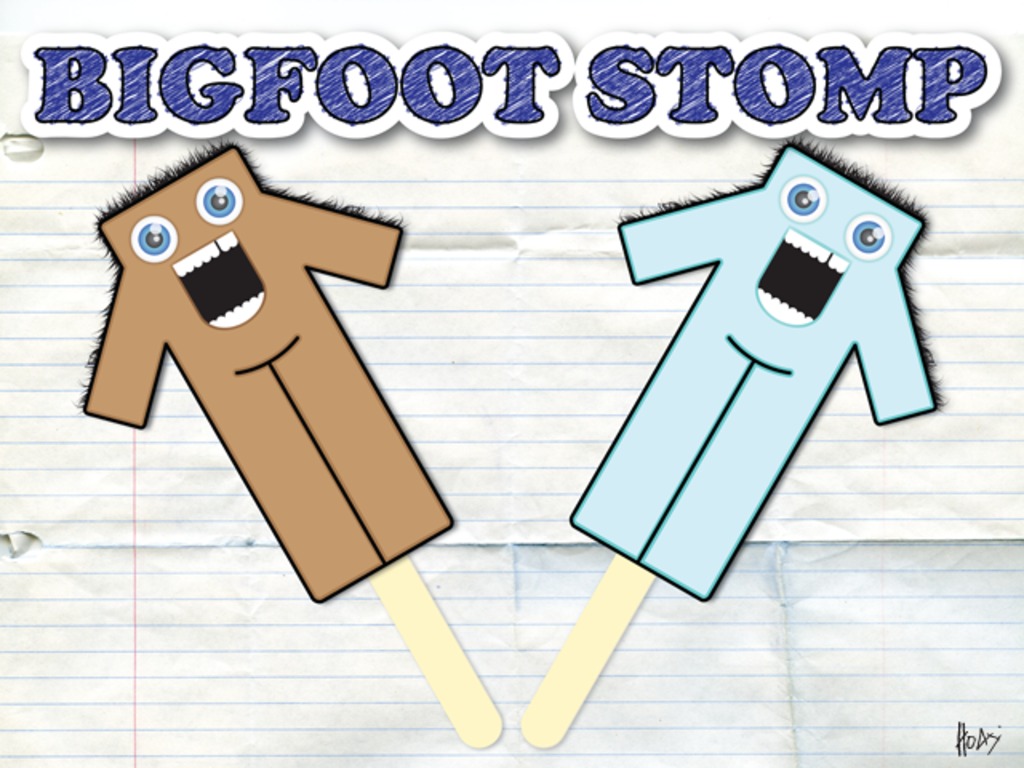 RhymeZweLL - Bigfoot Stomp - Kids Music Video's video poster