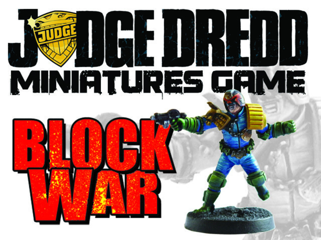 Judge Dredd Miniatures Game: Block War's video poster
