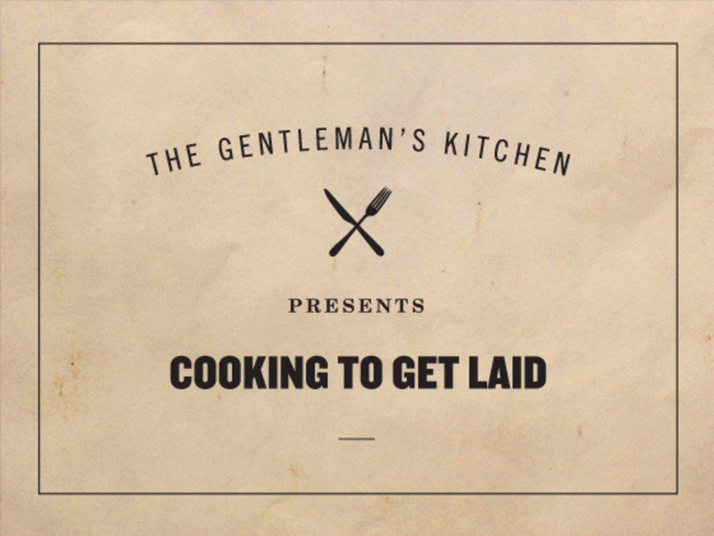 Cooking To Get Laid's video poster