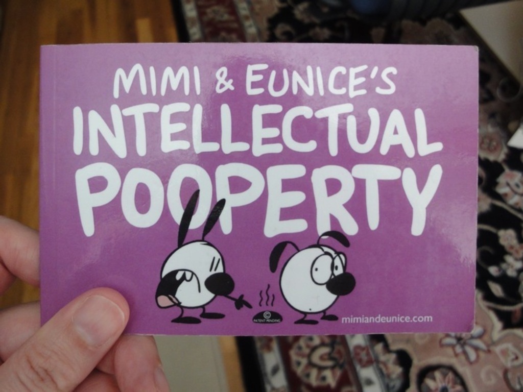 Mimi & Eunice's Intellectual Pooperty minibooks's video poster