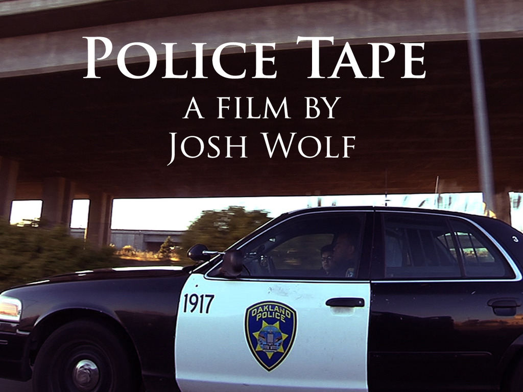 Police Tape, a film about the impact of recording the police's video poster