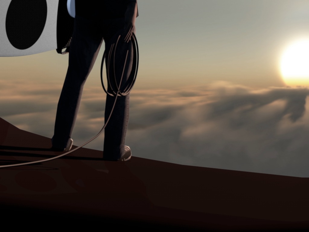 The Invention of Cloudsurfing's video poster