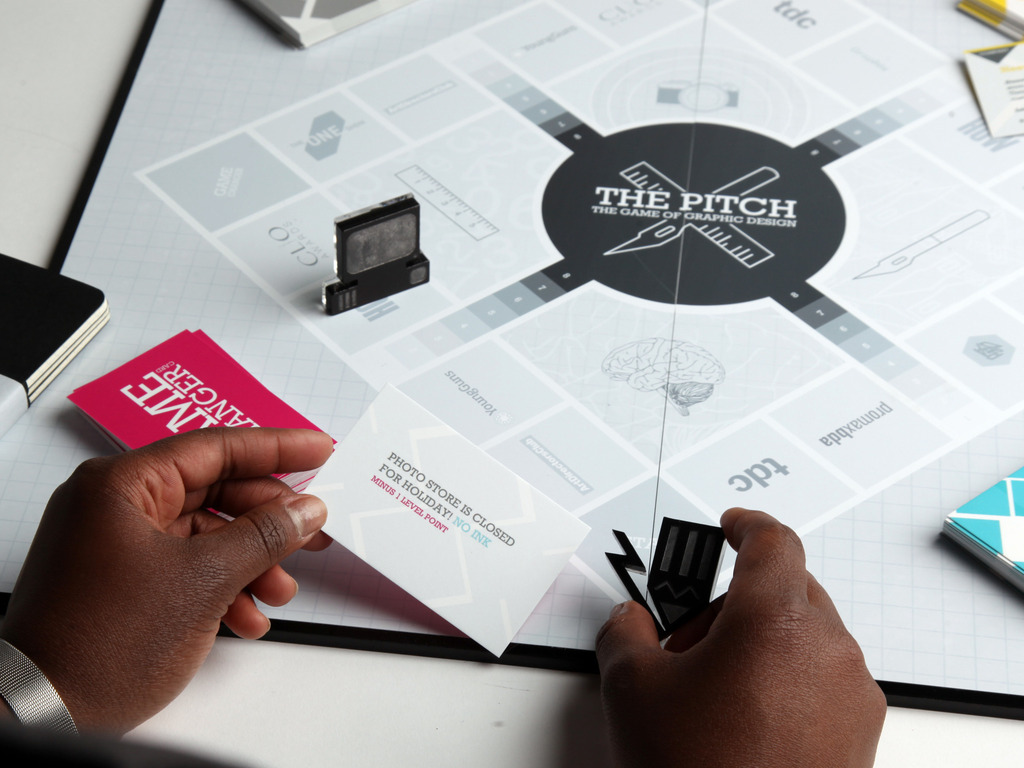 The Pitch: The Game of Graphic Design's video poster