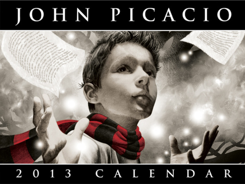 The 2013 John Picacio Calendar's video poster