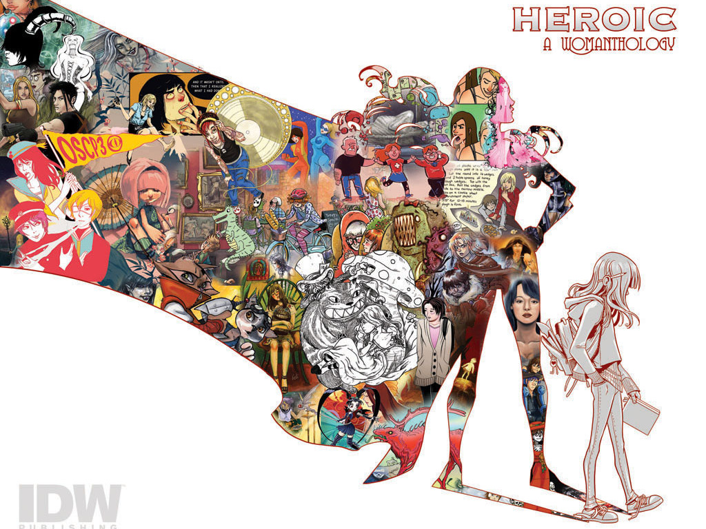 Womanthology; Massive All Female Comic Anthology!'s video poster