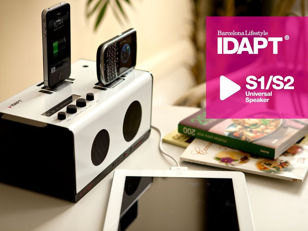 IDAPT's S1/S2: Universal Multi-Docking & Charging Speakers's video poster