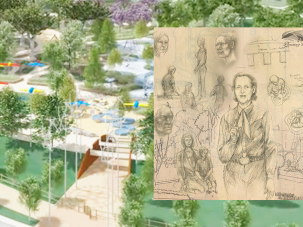 Inspirational Sculptures for San Jose, CA All-Inclusive Park's video poster