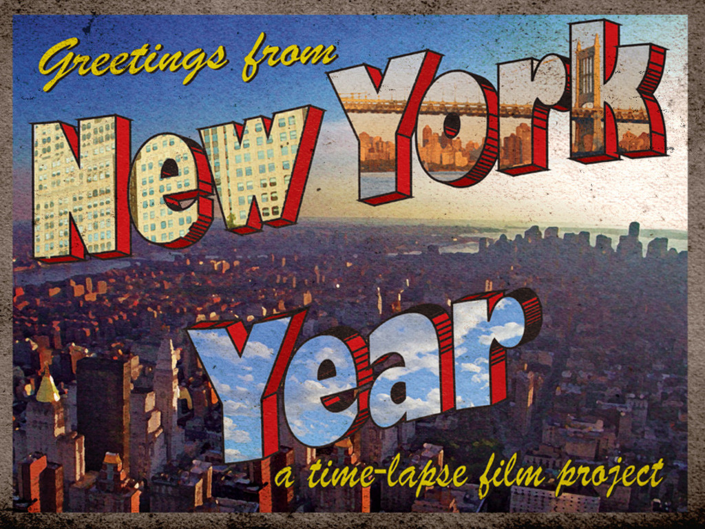New York Year's video poster