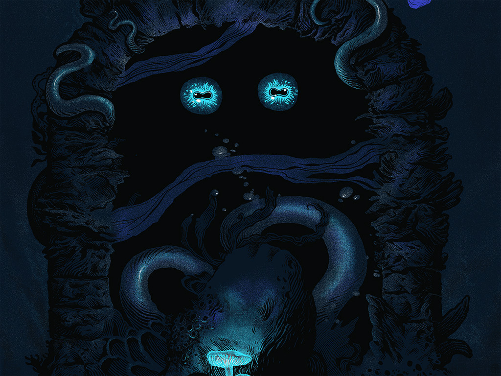 The Call of Cthulhu 4-Color Screen-Print!'s video poster
