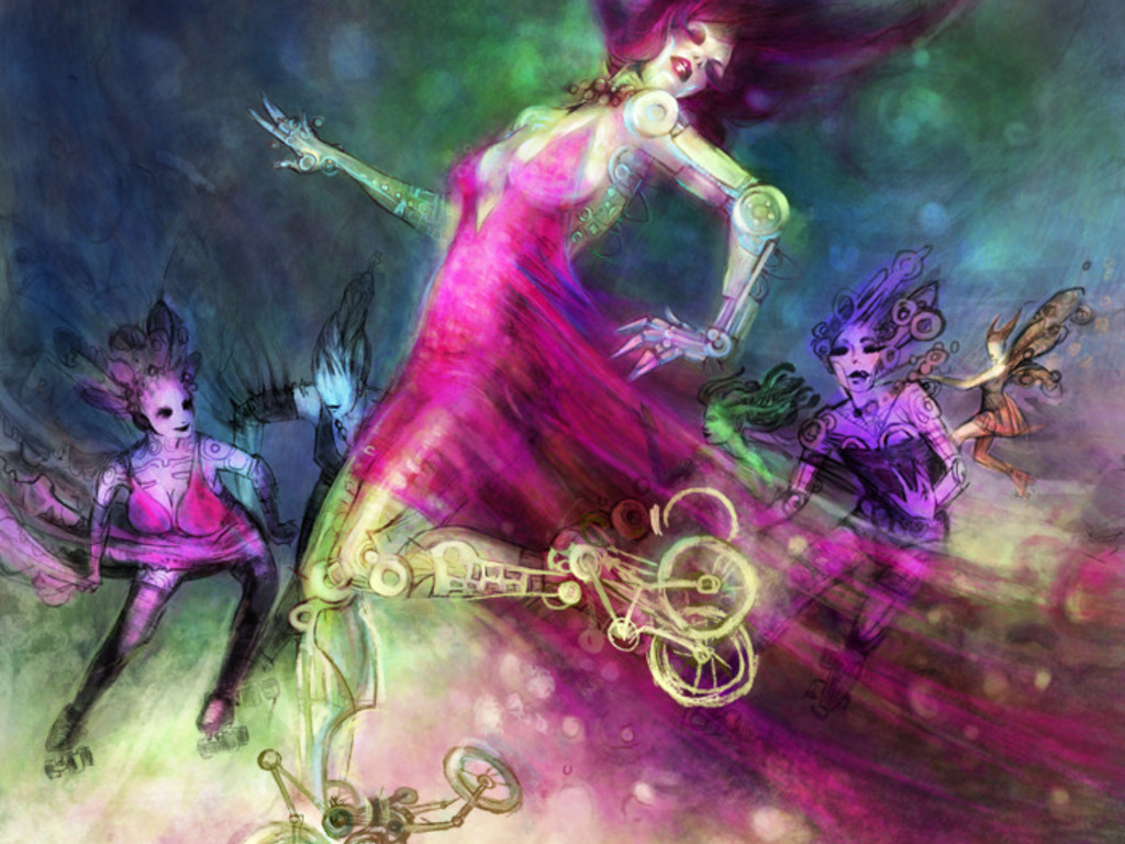 Glitter & Mayhem: The Speculative Nightclub Anthology's video poster