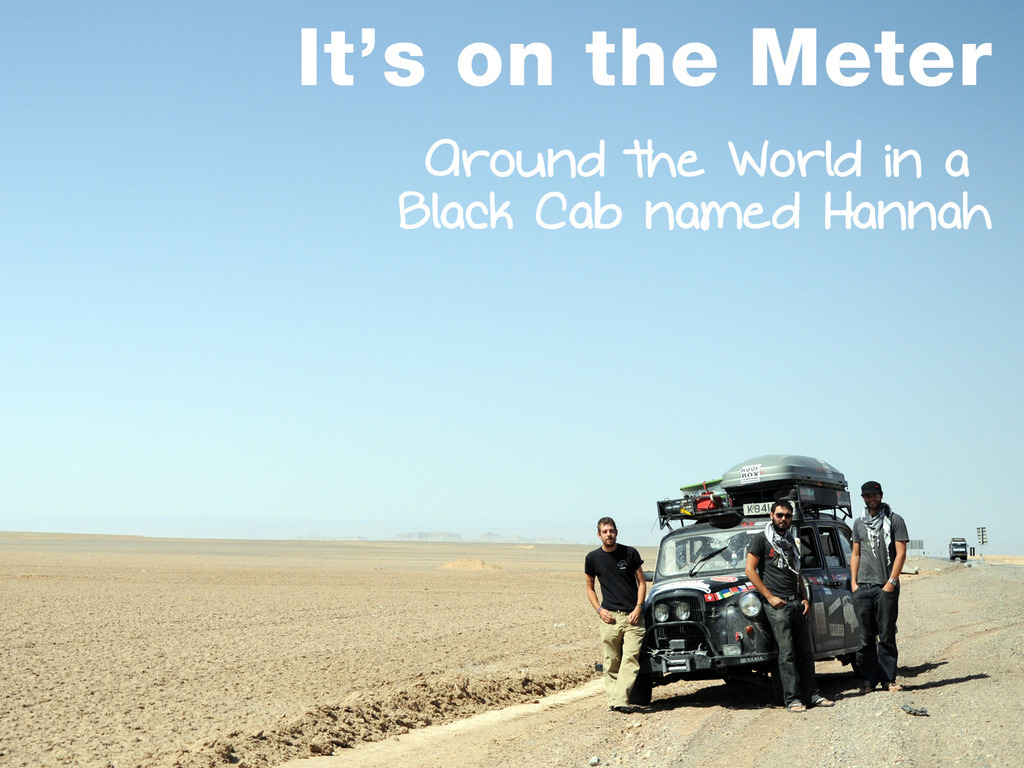 It's on the Meter photobook -Around the world in a Black Cab's video poster