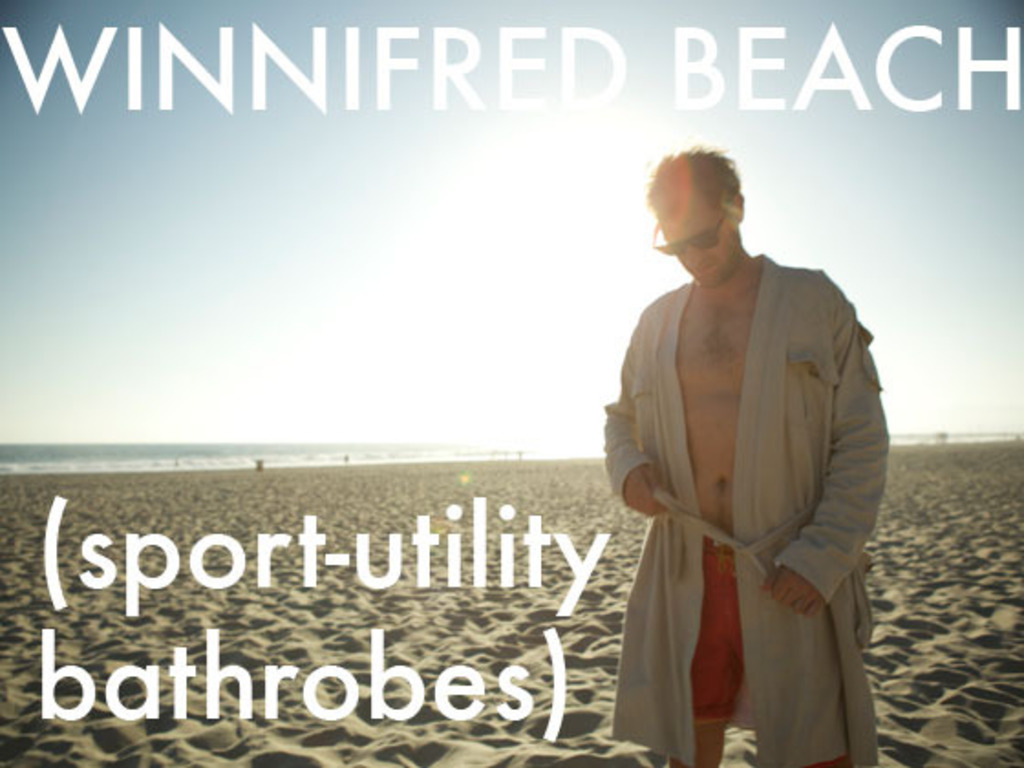 Winnifred Beach (sport-utility bathrobes)'s video poster