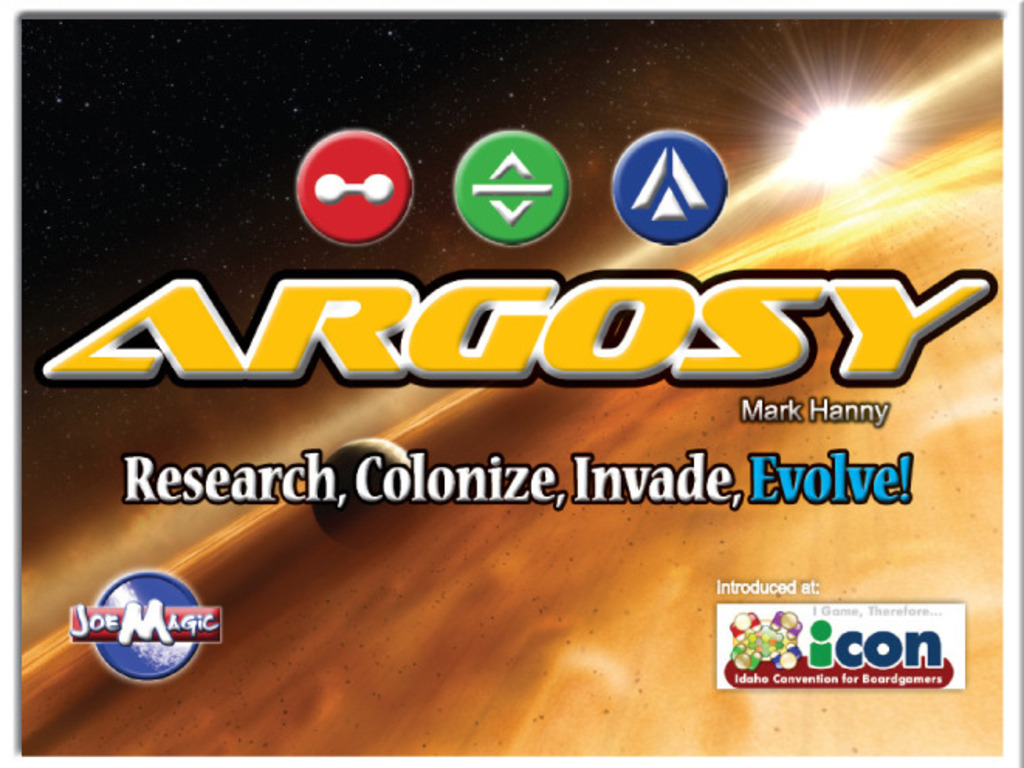 Argosy the board game! Research, Colonize, Invade, Evolve!'s video poster