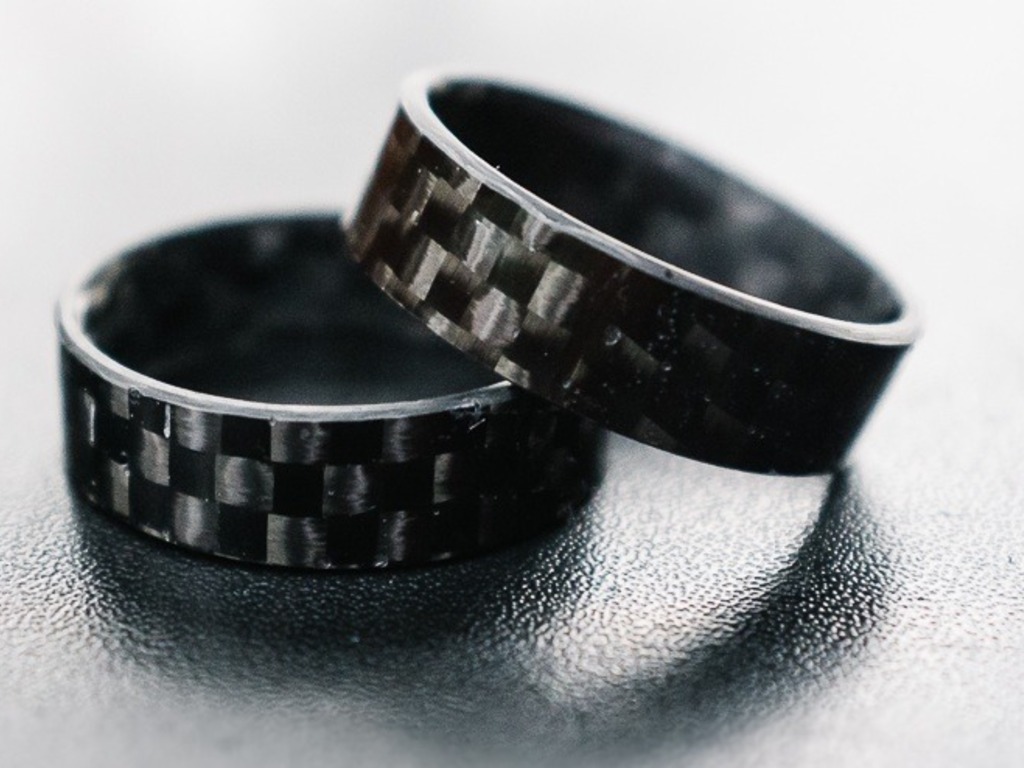 Carbon Fiber Jewelry Rings's video poster