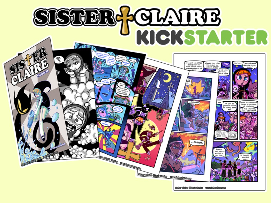 Sister Claire Book Kickstarter!'s video poster