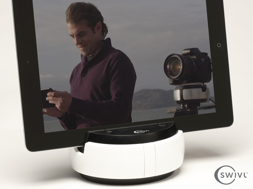 Swivl: Multipurpose robotic platform for mobile and DSLR's video poster