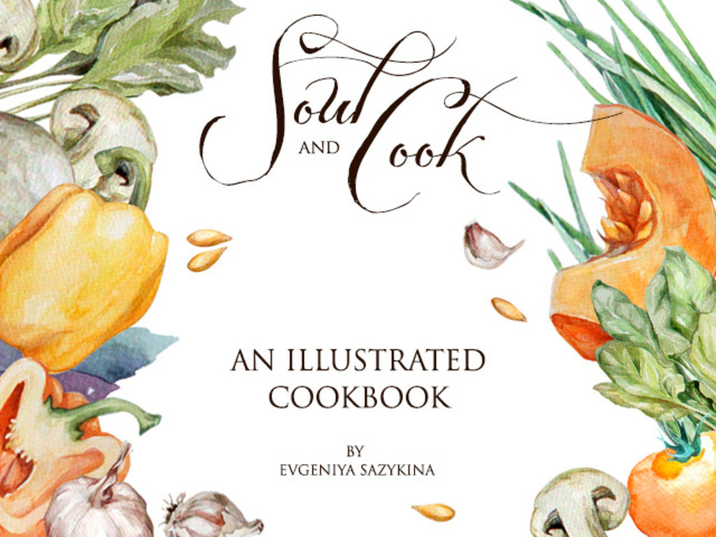 Soul&Cook: a hand-drawn cookbook of delicious dishes's video poster