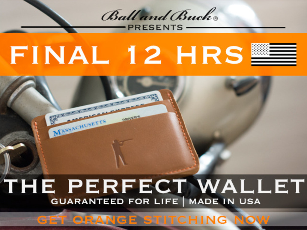 Ball and Buck: A Minimalist Wallet for Men - 100% USA MADE's video poster