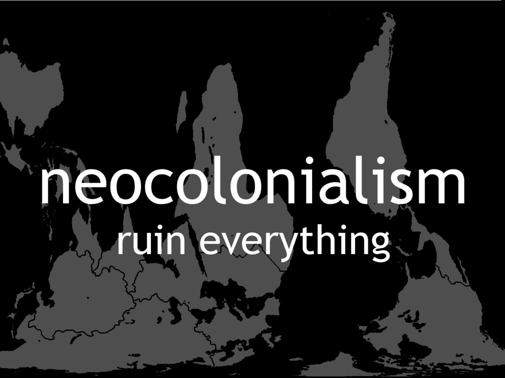 Neocolonialism's video poster