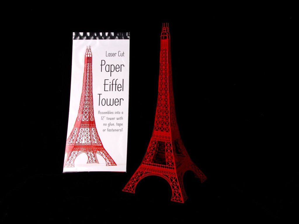 Laser Cut Eiffel Tower's video poster