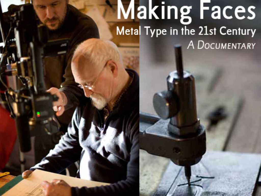 Making Faces: Metal Type in the 21st Century (A documentary)'s video poster
