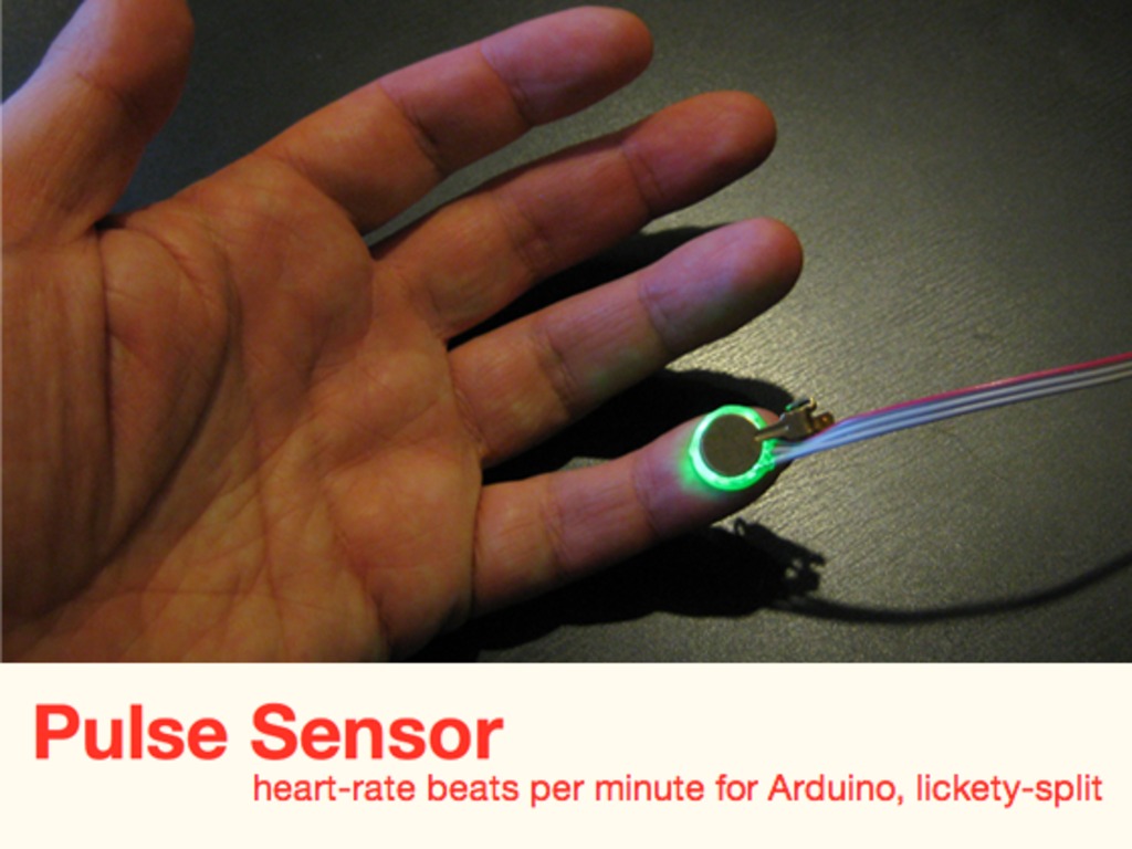 Pulse Sensor: an Open Source Heart-rate Sensor that Rocks's video poster