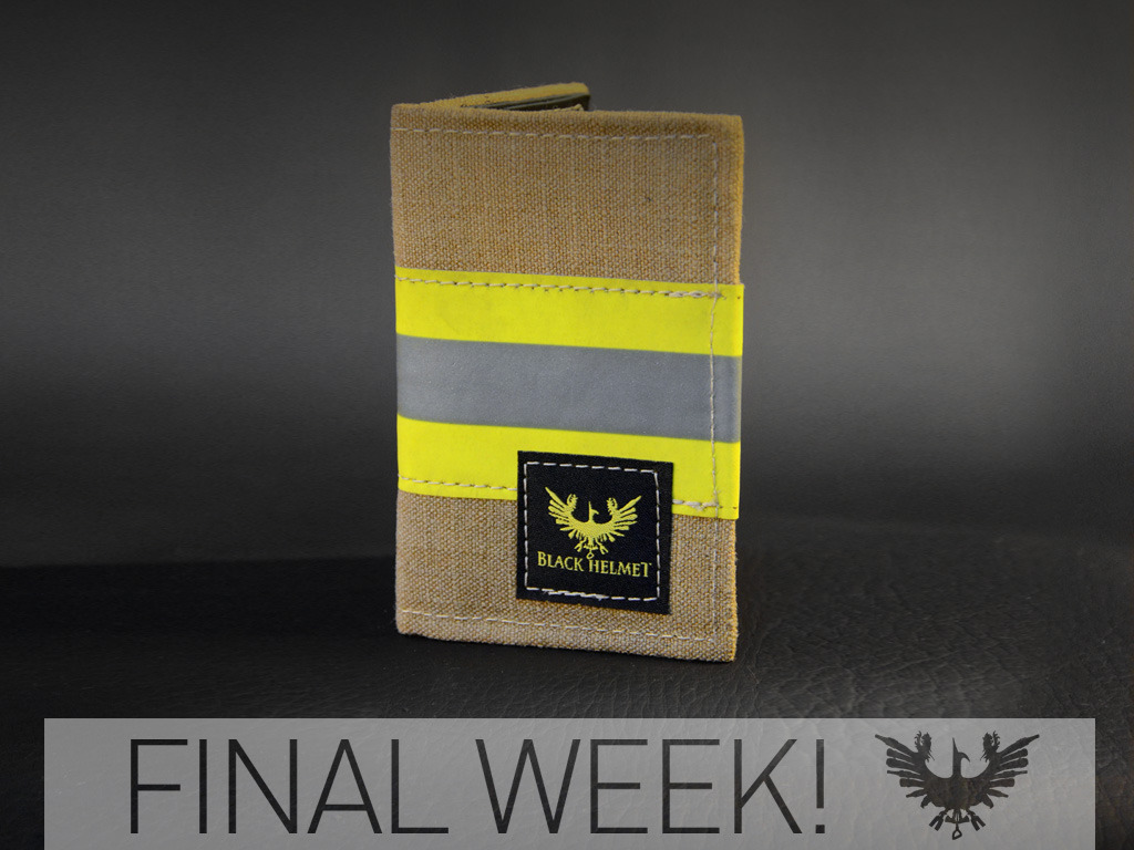 Recycled Firefighter Bunker Gear Wallets made in the USA's video poster