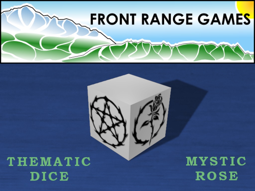 Thematic Fate/Fudge Dice - Mystic Rose's video poster