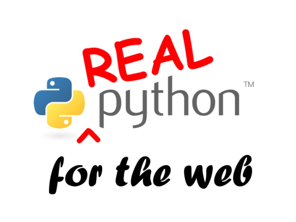 Real Python for Web Development, featuring web2py's video poster