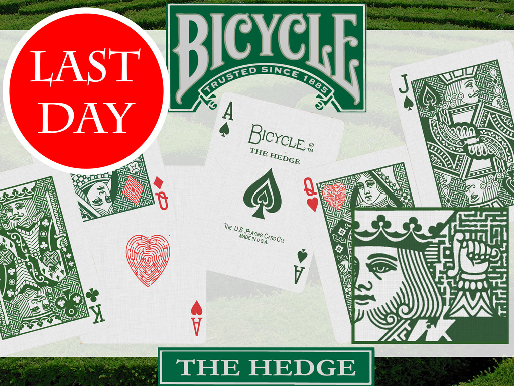"THE HEDGE" Bicycle® Maze Playing Card Deck's video poster