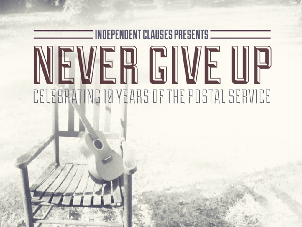 Never Give Up: Celebrating 10 Years of The Postal Service's video poster