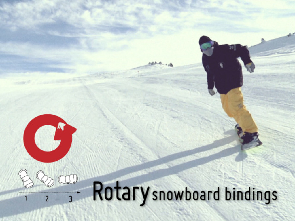 Revolutionary Snowboard Bindings from Rotary's video poster