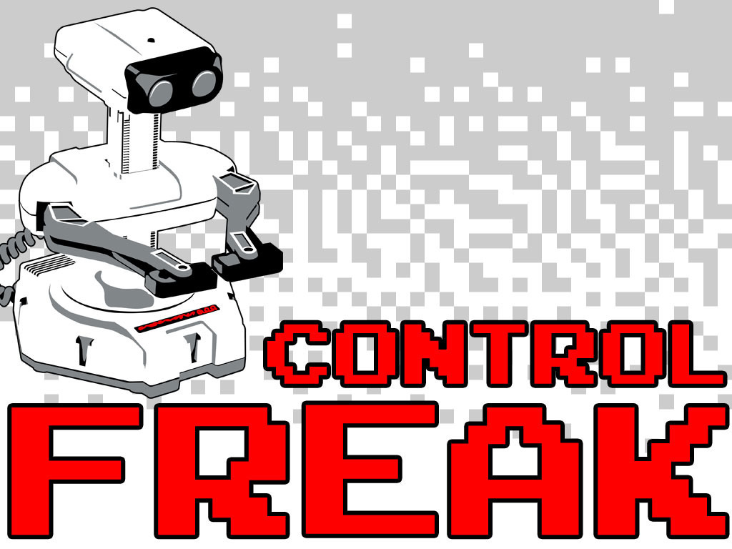 CONTROL FREAK - A New Poster for the Classic Gaming Fan's video poster