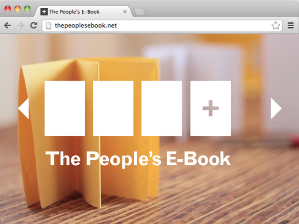 The People's E-Book's video poster