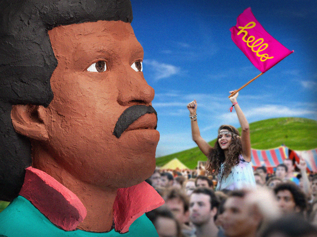 Lionel Richie's Head | Bestival 2013's video poster