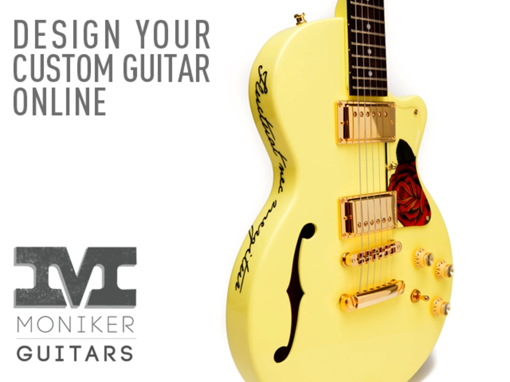 Moniker Guitars: Design Your Dream Guitar Online's video poster