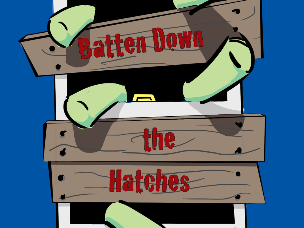 Batten Down the Hatches! zombie survival mobile game's video poster