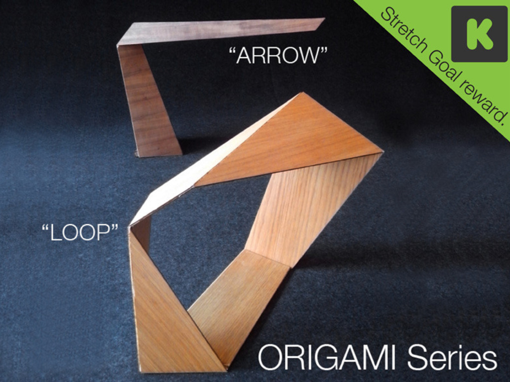 Origami wood lamp series's video poster