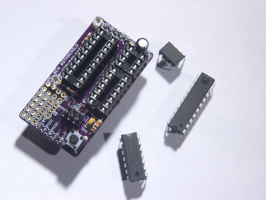 Chipper - The ATtiny Programming and Prototyping Shield's video poster