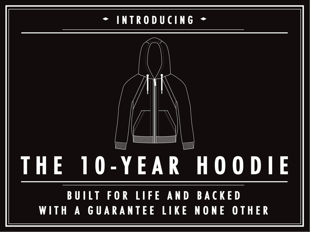 THE 10-YEAR HOODIE: Built for Life, Backed for a Decade!'s video poster