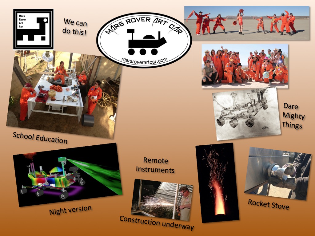 The Mars Rover Art Car :: Burning Man 2013's video poster