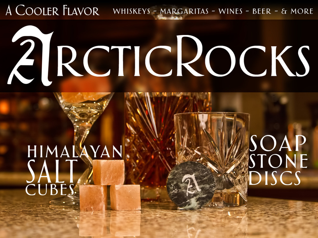 Arctic Rocks - Himalayan Salt & Soapstone Drink Chillers's video poster