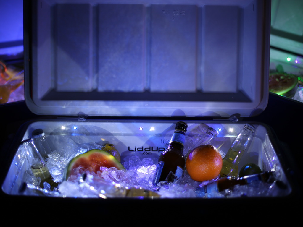 THE LIDDUP COOLER: Keeping it cooler just became cooler!'s video poster